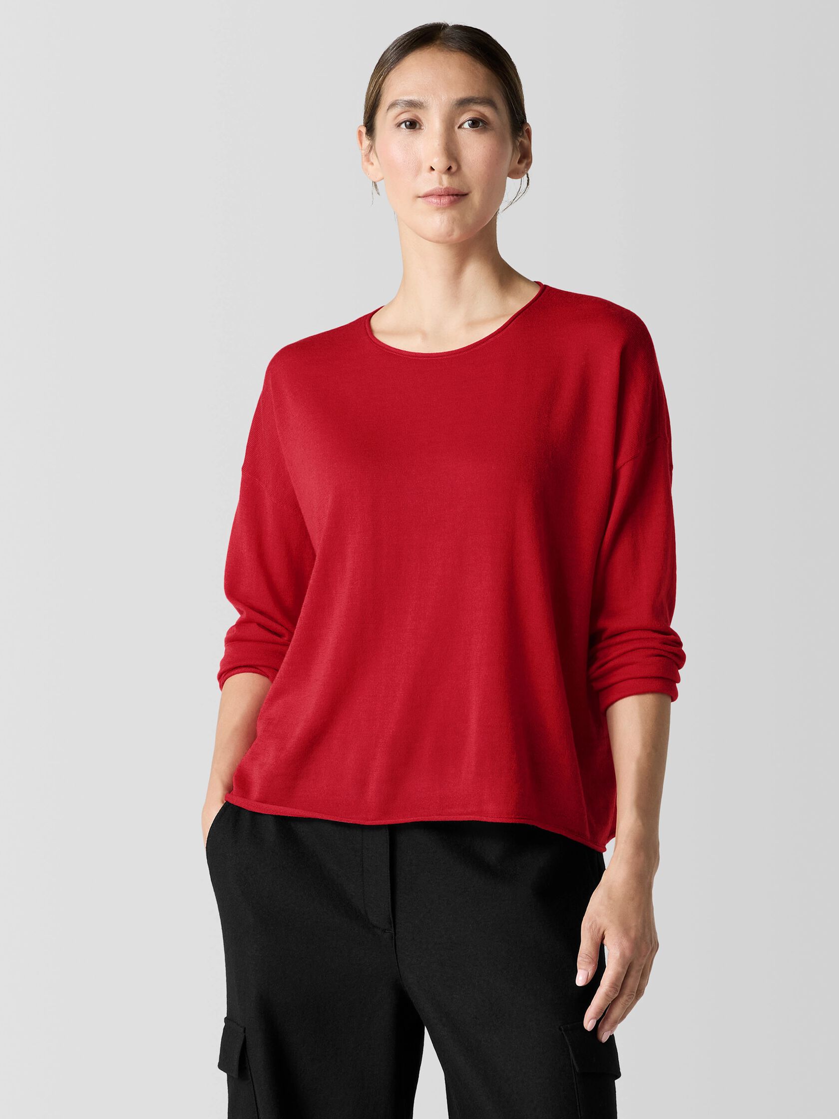Fine Merino Box-Top in Regenerative Wool