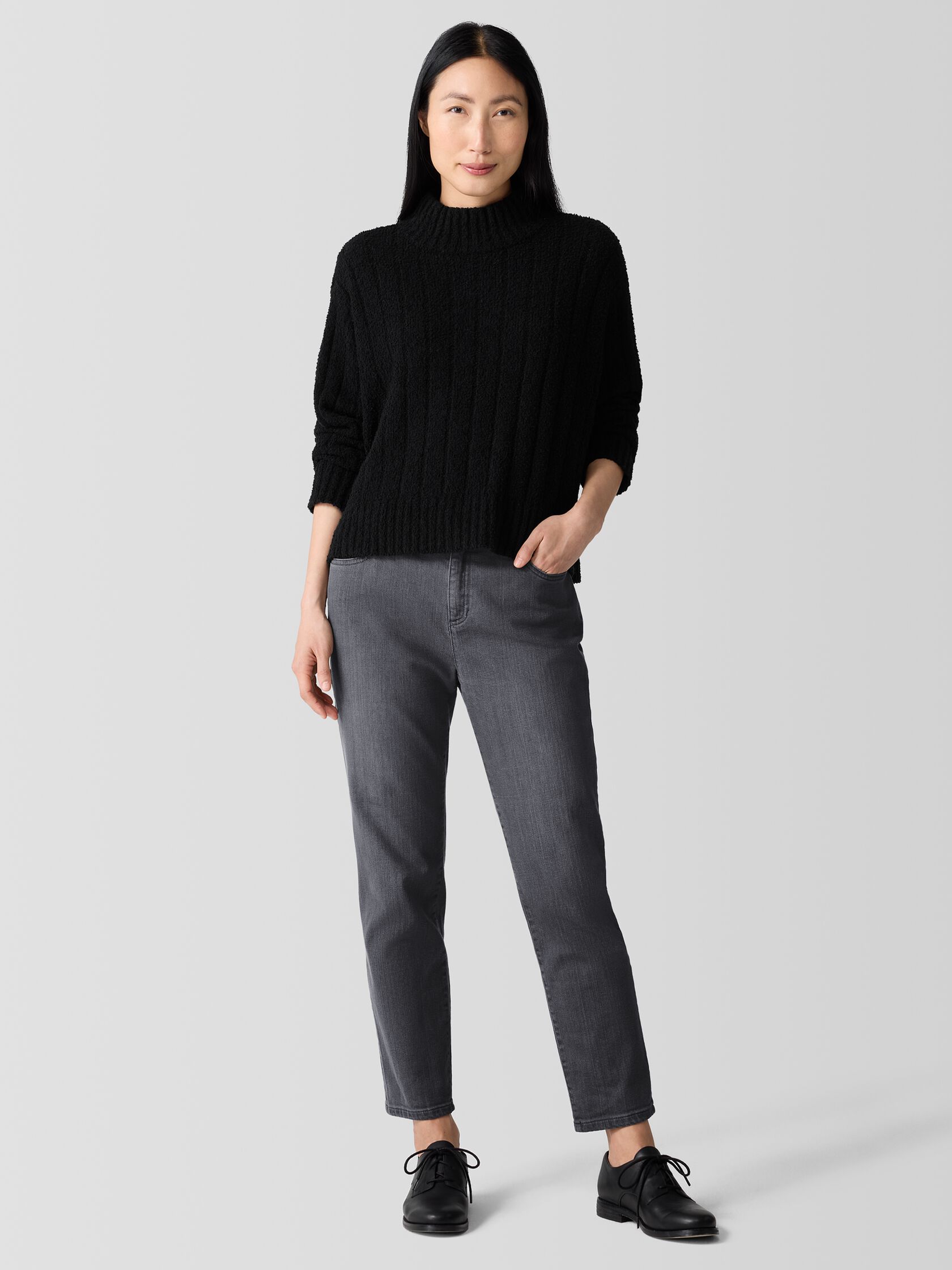Cotton Stretch Denim Slim Jean
