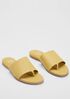 Edge Leather Slide Sandal