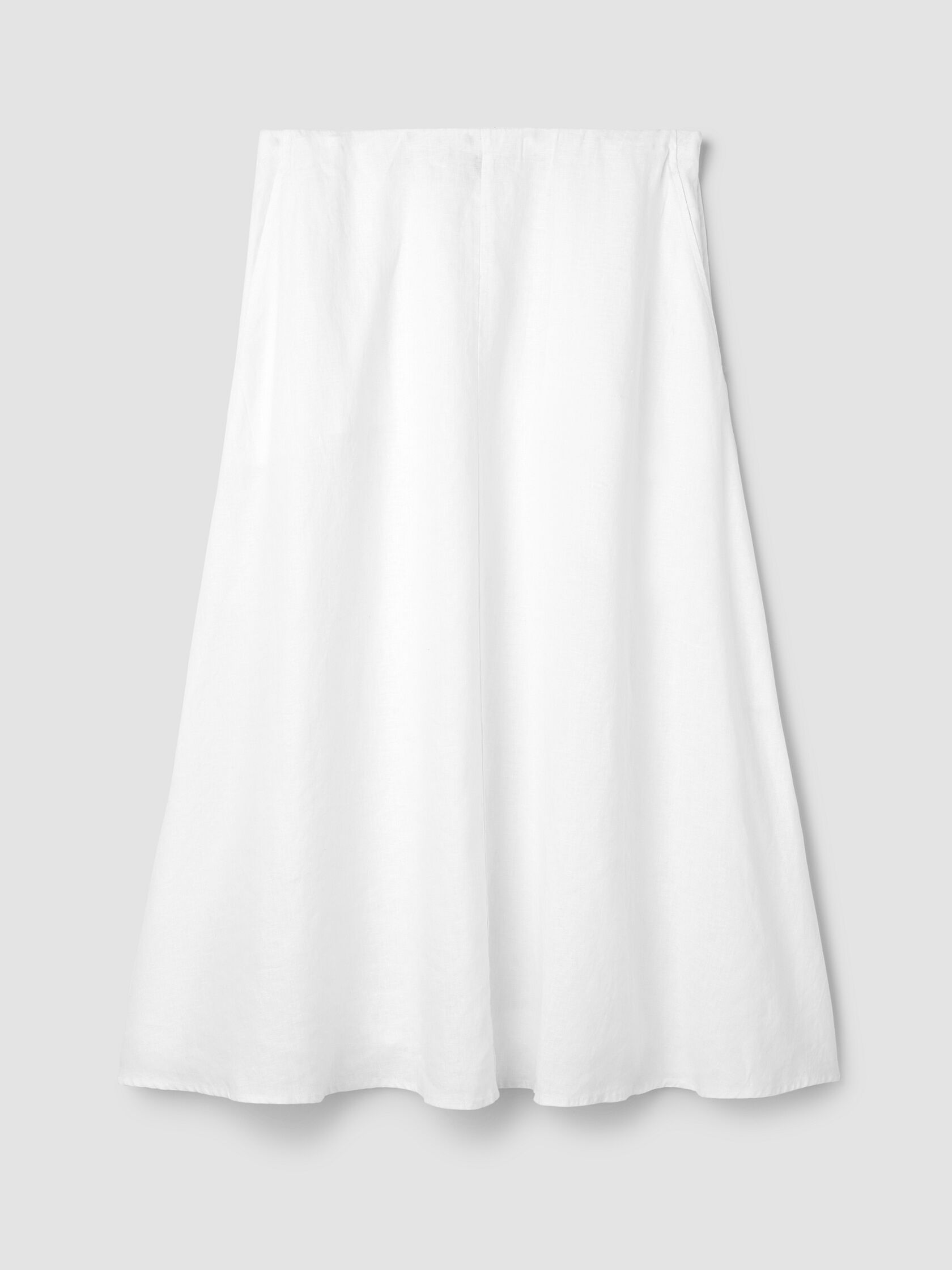 Organic Linen Half-Circle Skirt