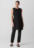 Organic Cotton Pucker Long Vest
