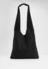 Italian Suede Shopper Tote