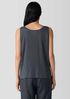 Organic Linen Jersey Scoop Neck Tank
