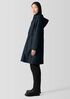 Light Cotton Nylon Hooded Coat