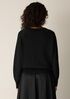 Sleek Viscose Wedge Sweater