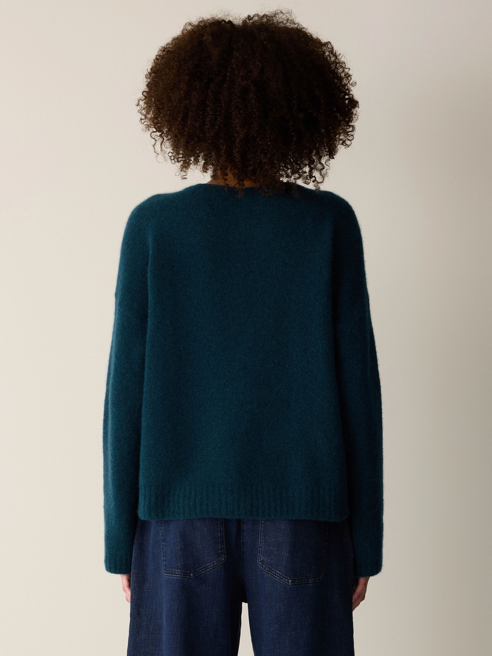 Cashmere Silk Bliss Crew Neck Top
