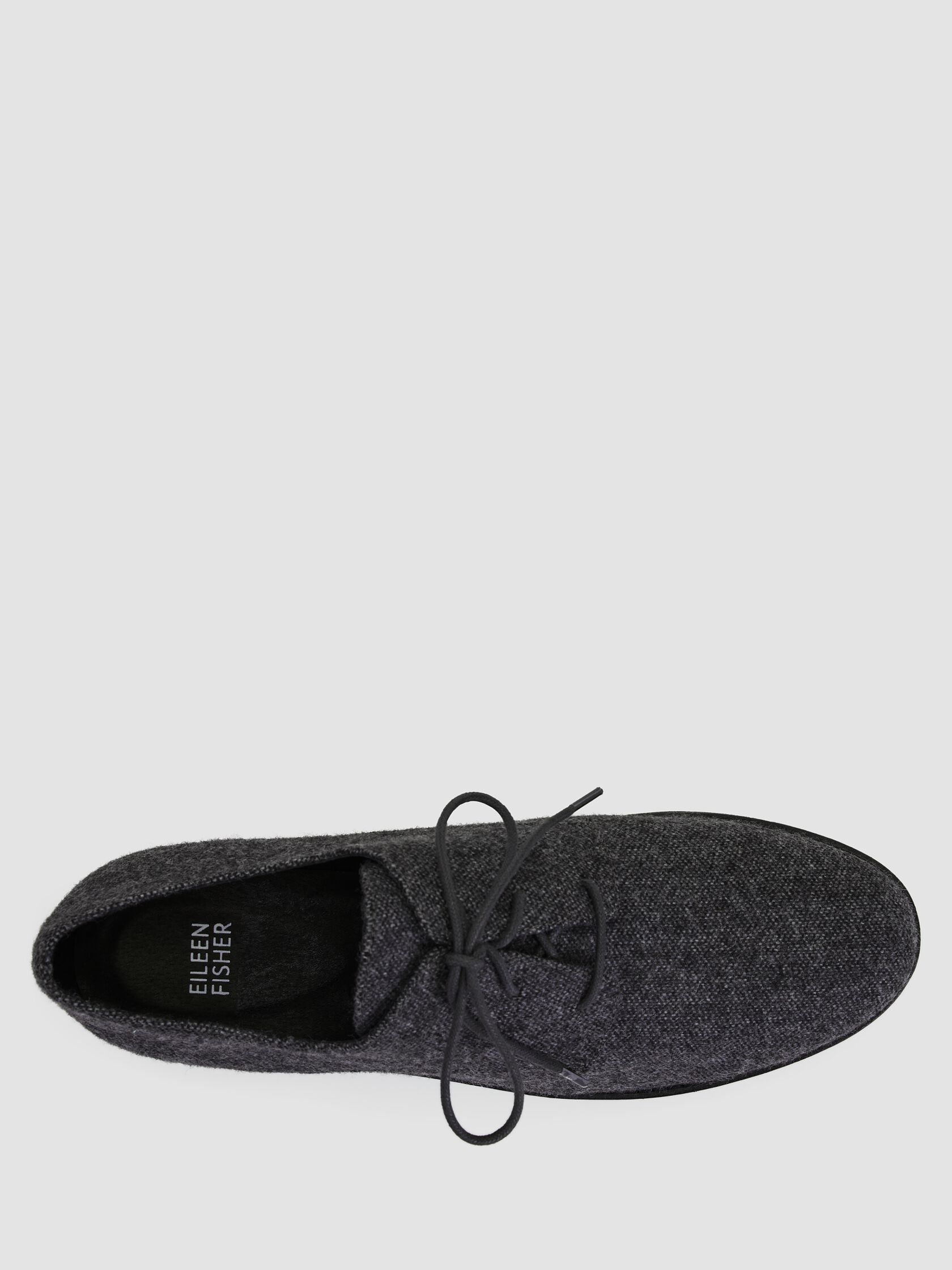 Eddy Mélange Herringbone Platform Oxford