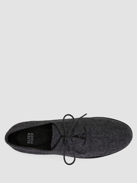 Eddy Mélange Herringbone Platform Oxford