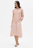 Sandwashed Tencel A-Line Skirt