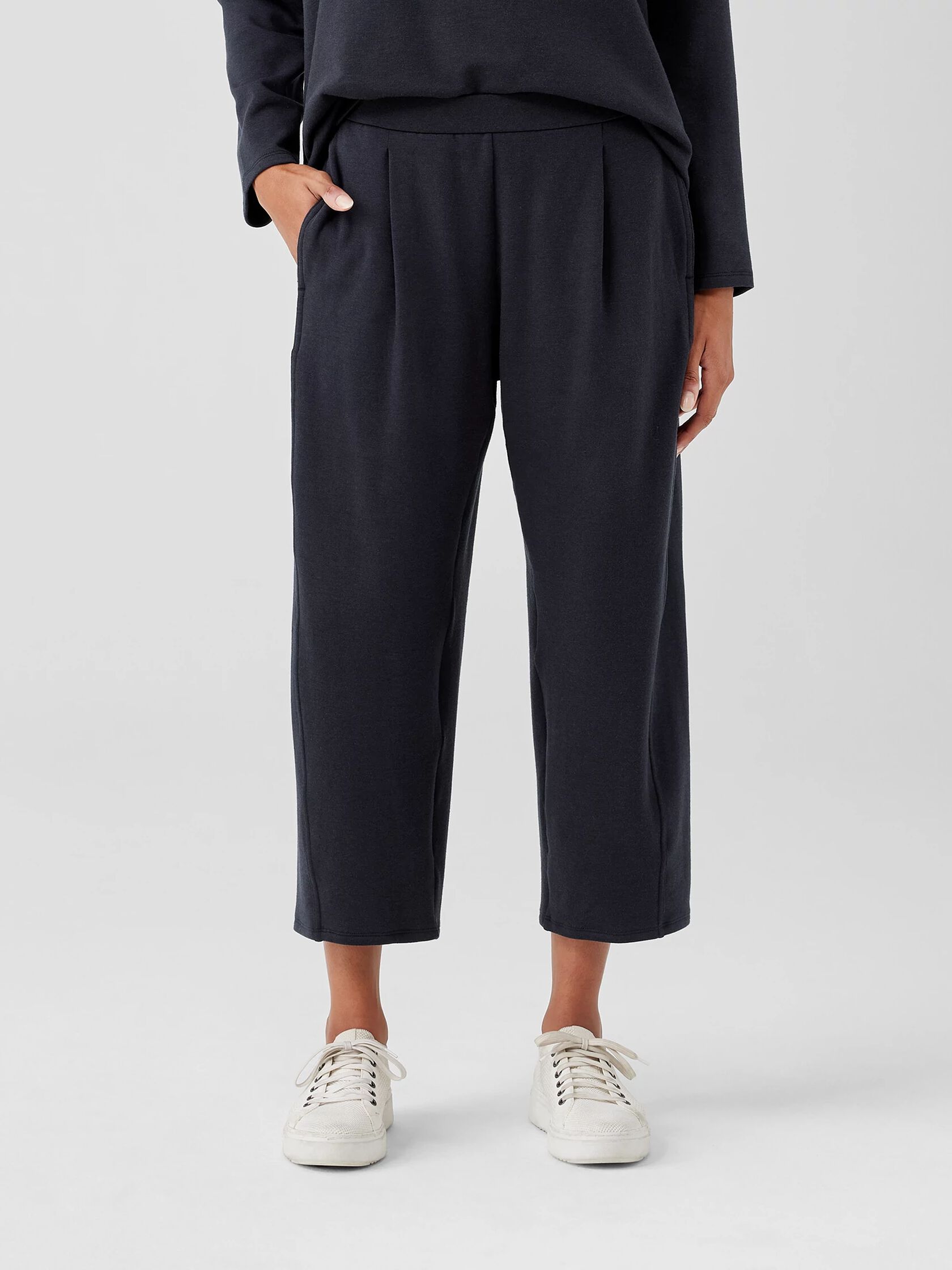 Cozy Brushed Terry Hug Lantern Pant