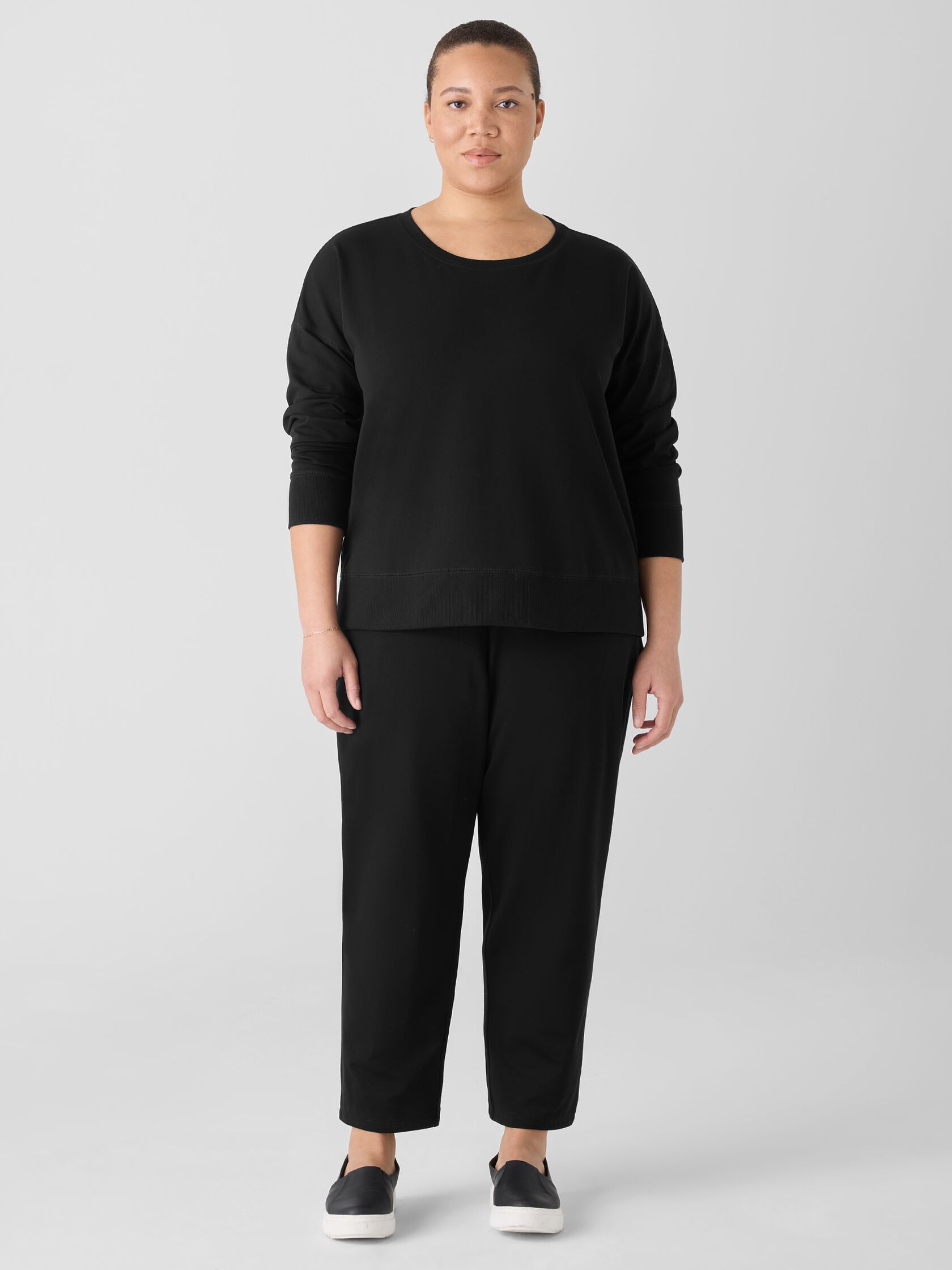 Pima Cotton Stretch Jersey Box-Top