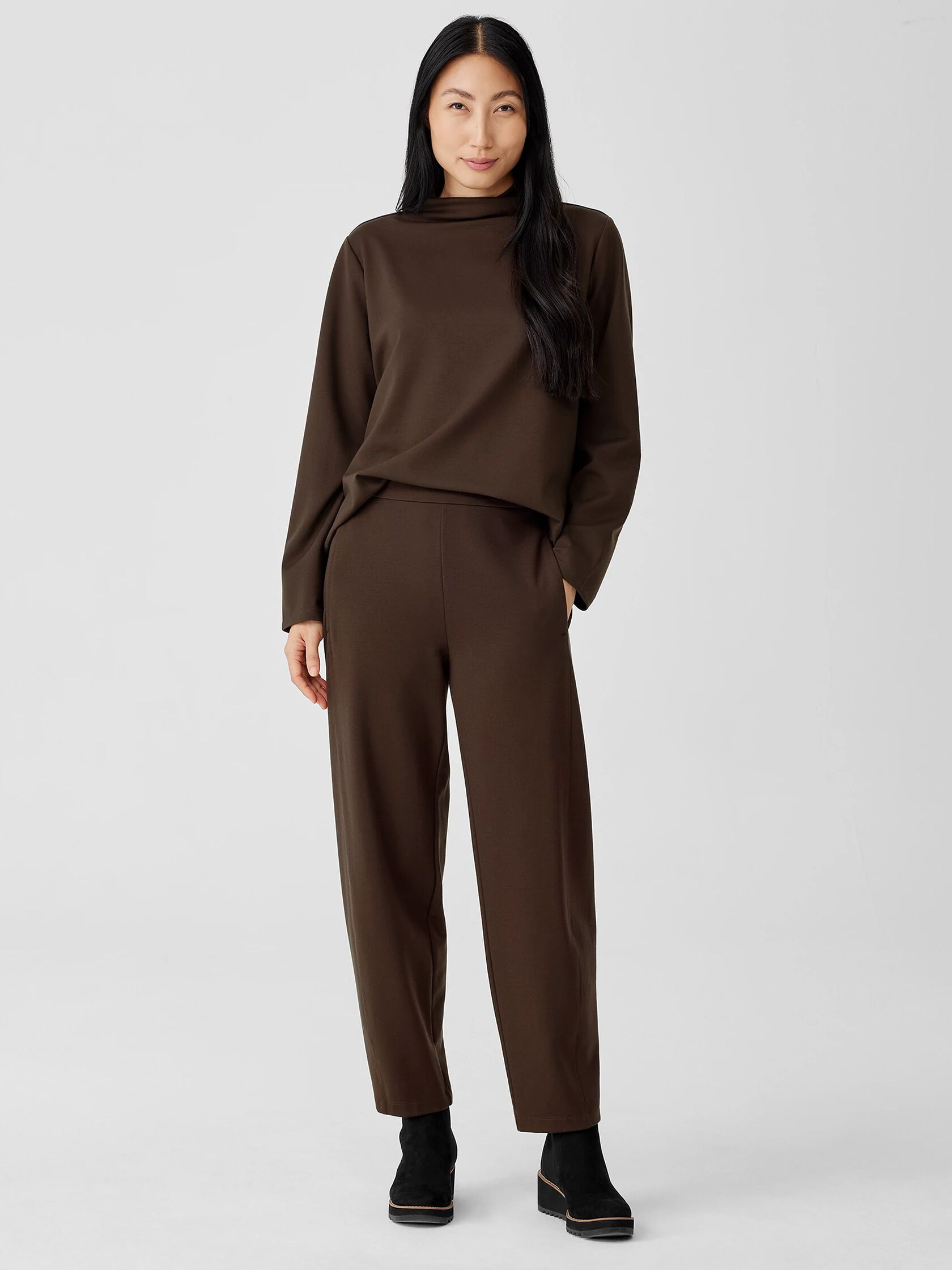 Washable Flex Ponte Lantern Pant