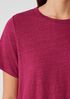 Organic Linen Jersey Crew Neck Tee