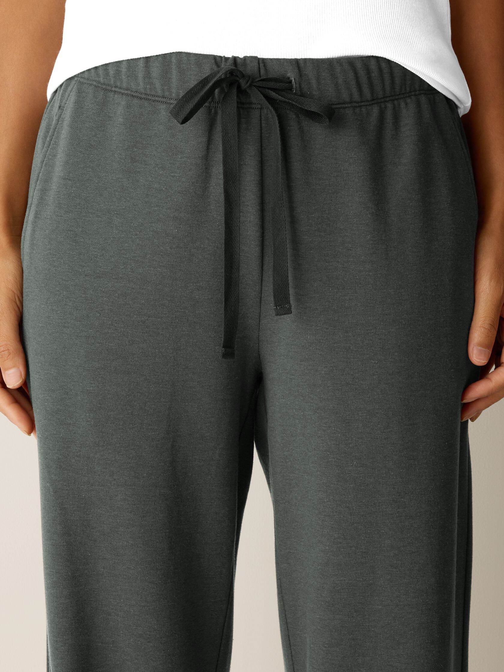 Cozy Brushed Terry Hug&nbsp;Straight Pant