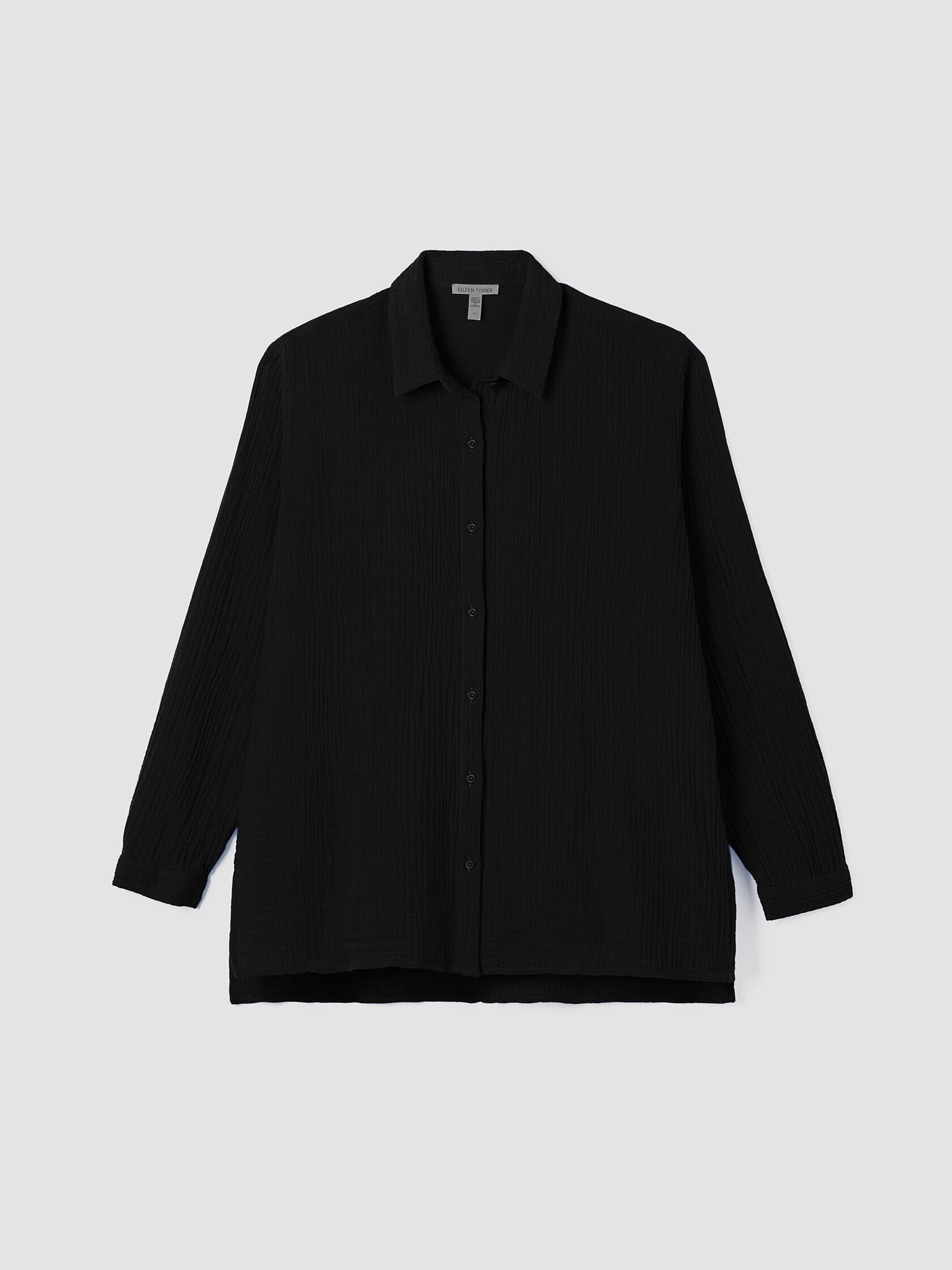 Organic Cotton Lofty Gauze Classic Collar Shirt