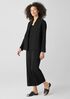 Organic Cotton Pucker High Collar Jacket