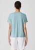 Organic Linen Jersey Crew Neck Tee