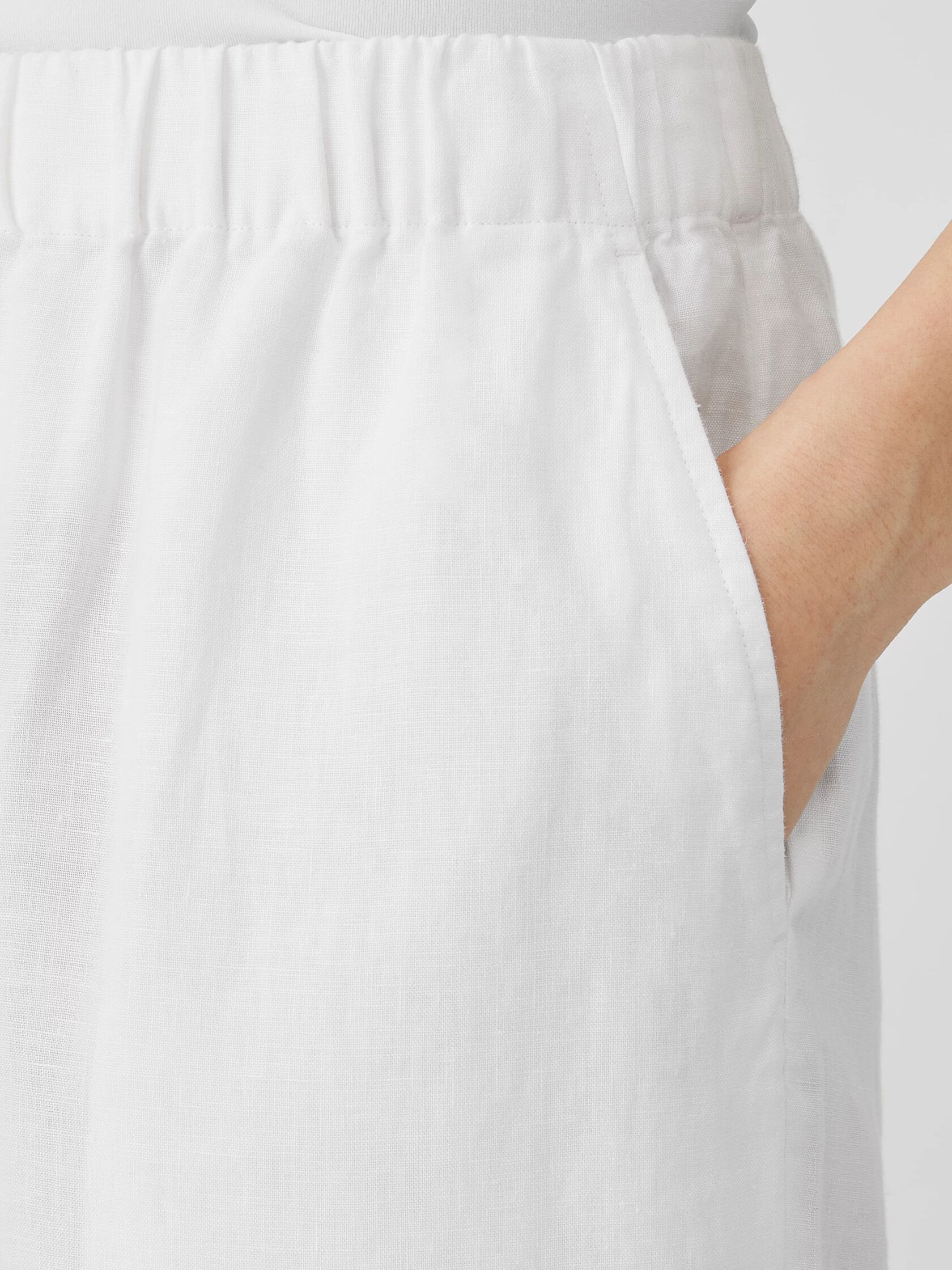 Organic Linen Wide-Leg Pant