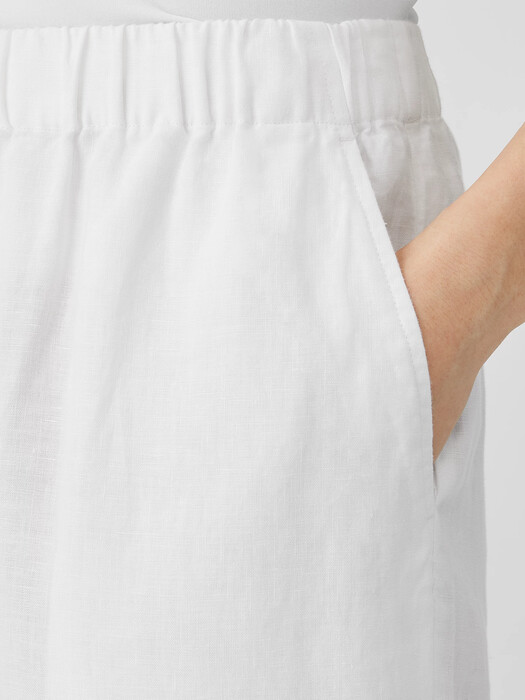 Organic Linen Wide-Leg Pant
