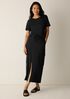 Pima Cotton Stretch Jersey Cargo Skirt