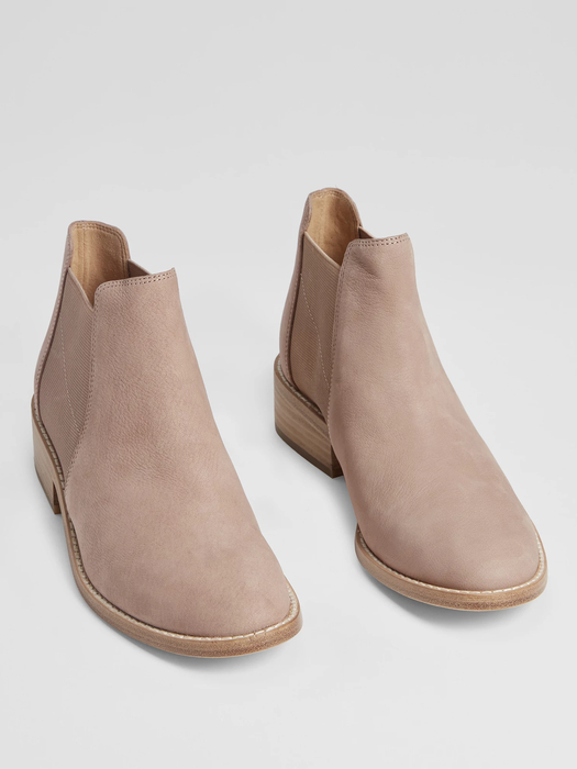 Roy Tumbled Nubuck Leather Bootie