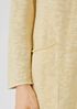 Organic Cotton Linen Slub Long Cardigan