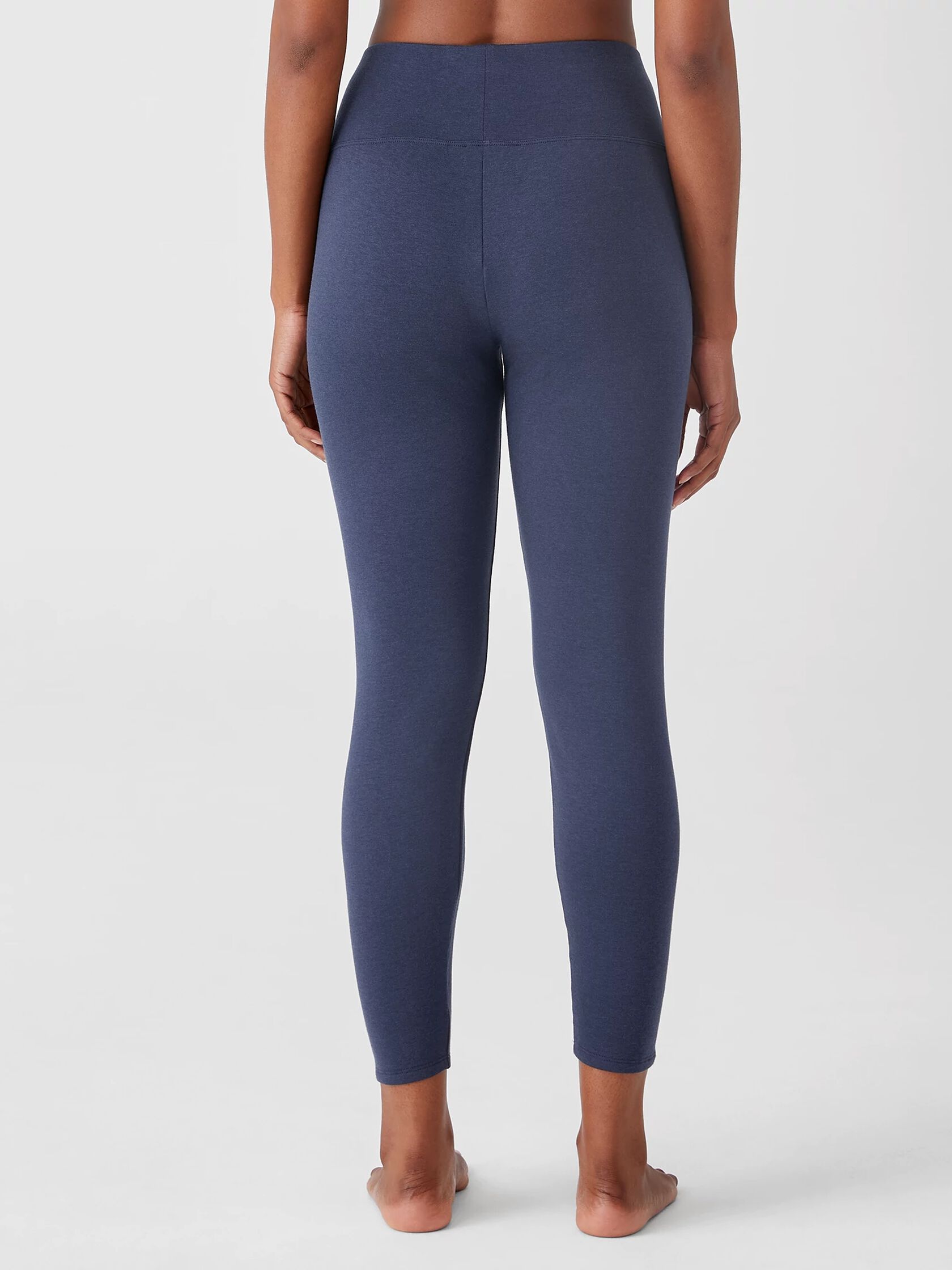 Cozy Brushed Terry High-Waisted Leggings