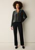 Washable Flex Ponte Straight Pant