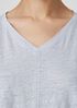 Organic Linen Jersey V-Neck Tee