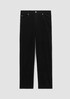 Organic Cotton Stretch Corduroy Straight Pant