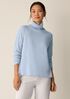 Italian Cashmere Turtleneck Top