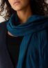 Silk Cotton Pucker Scarf