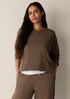 Garment-Dyed Organic Cotton Terry Cropped Box-Top