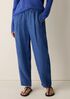 Washed Organic Linen D&eacute;lav&eacute; Lantern Pant