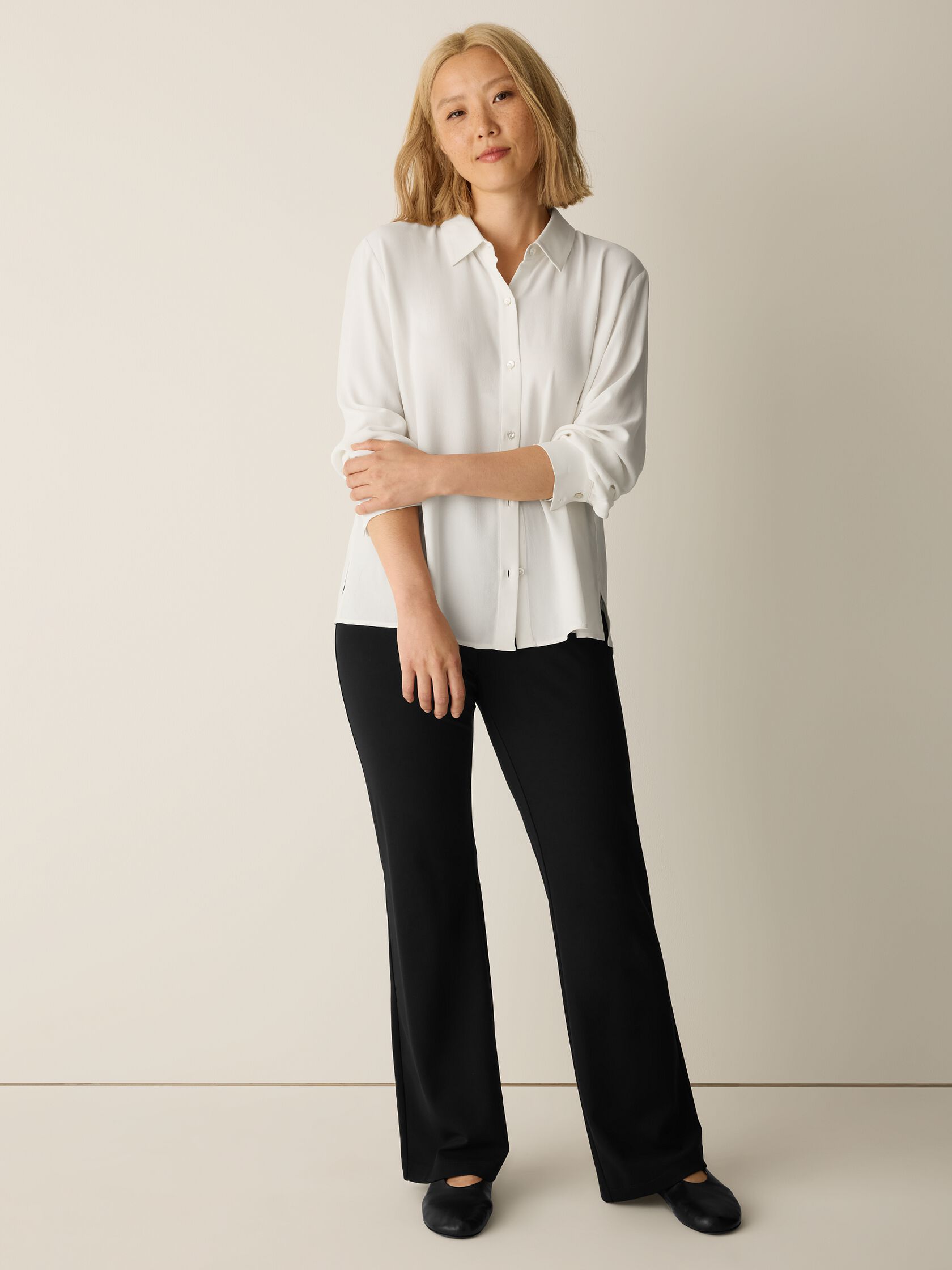 Extra-Fine Ponte Kick Pant