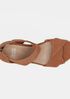 Viv Tumbled Nubuck Wedge Sandal