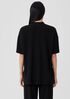 Ribbed Organic Cotton Blend Top
