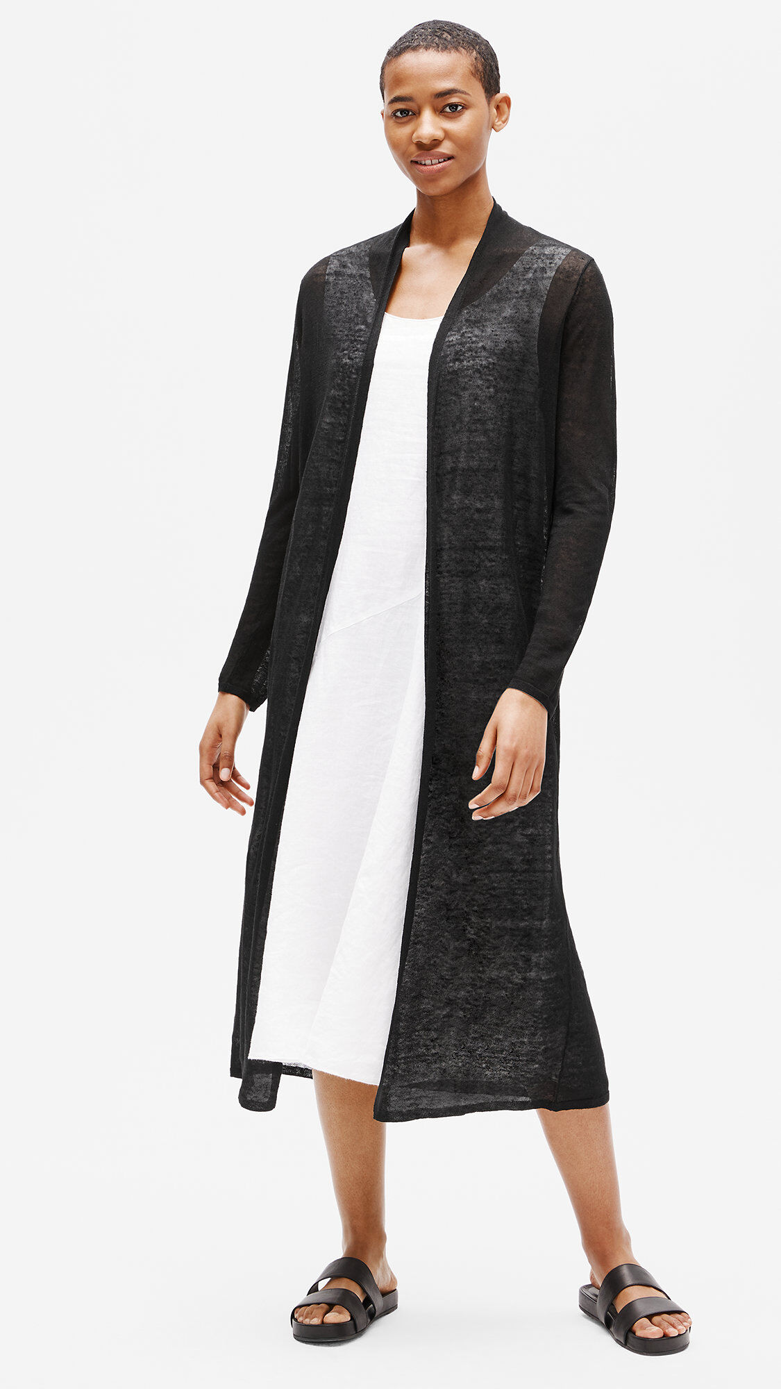Eileen fisher duster cardigan deals