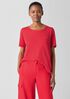 Organic Cotton Slubby Jersey Pocket Tee
