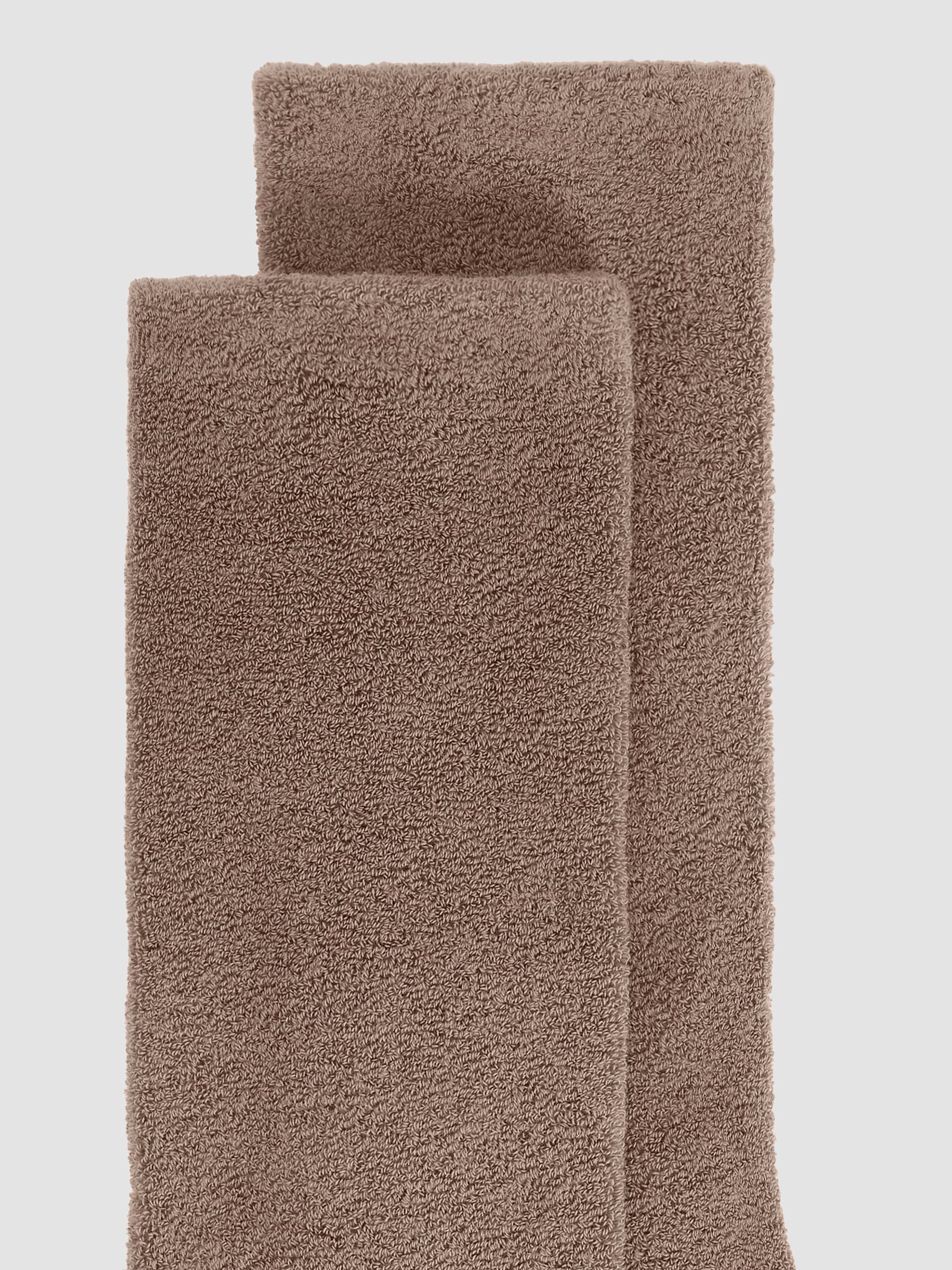 Loopy Terry Cotton Crew Sock