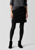 Felted Wool Jersey Mini Skirt in Regenerative Wool