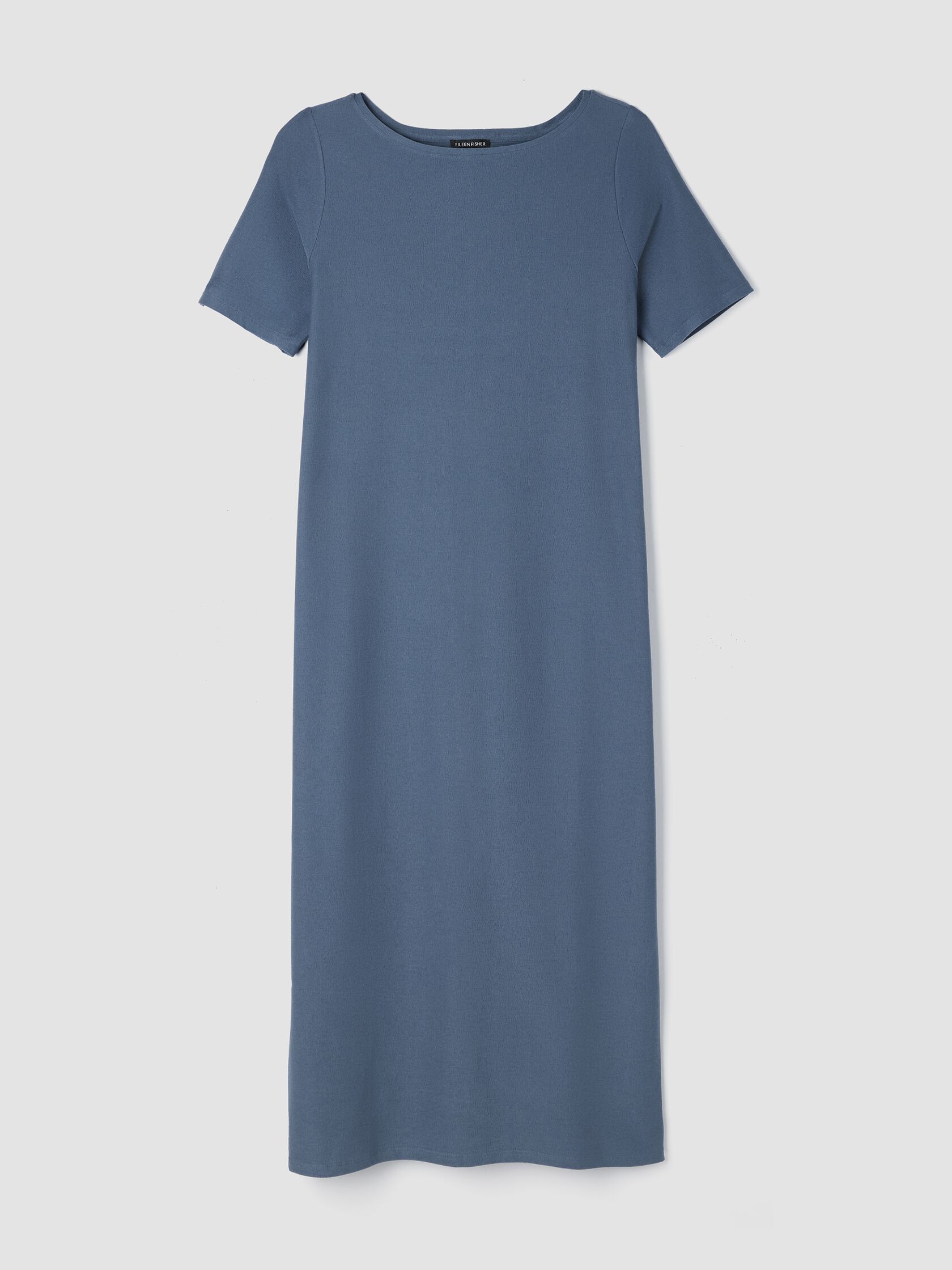 Washable Stretch Crepe Oval Dress