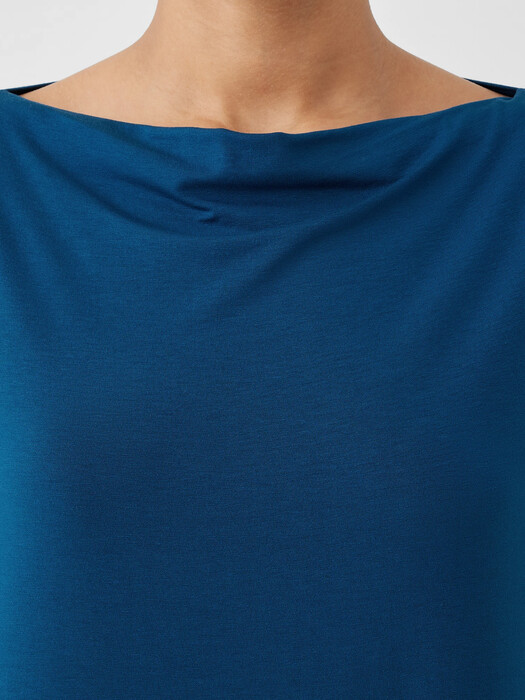 Fine Jersey Cowl Neck Dress | EILEEN FISHER Fine Jersey Cowl Neck Dress | EILEEN FISHER