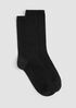 Cotton Waffle Crew Sock