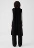 Lightweight Boiled Wool Vest in Regenerative Wool