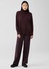 Merino Jersey Turtleneck in Regenerative Wool