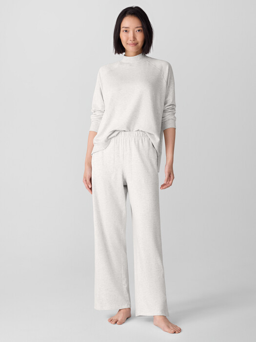 Cozy Brushed Terry Hug Straight Pant