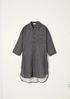 Organic Cotton Doubleweave Shirtdress