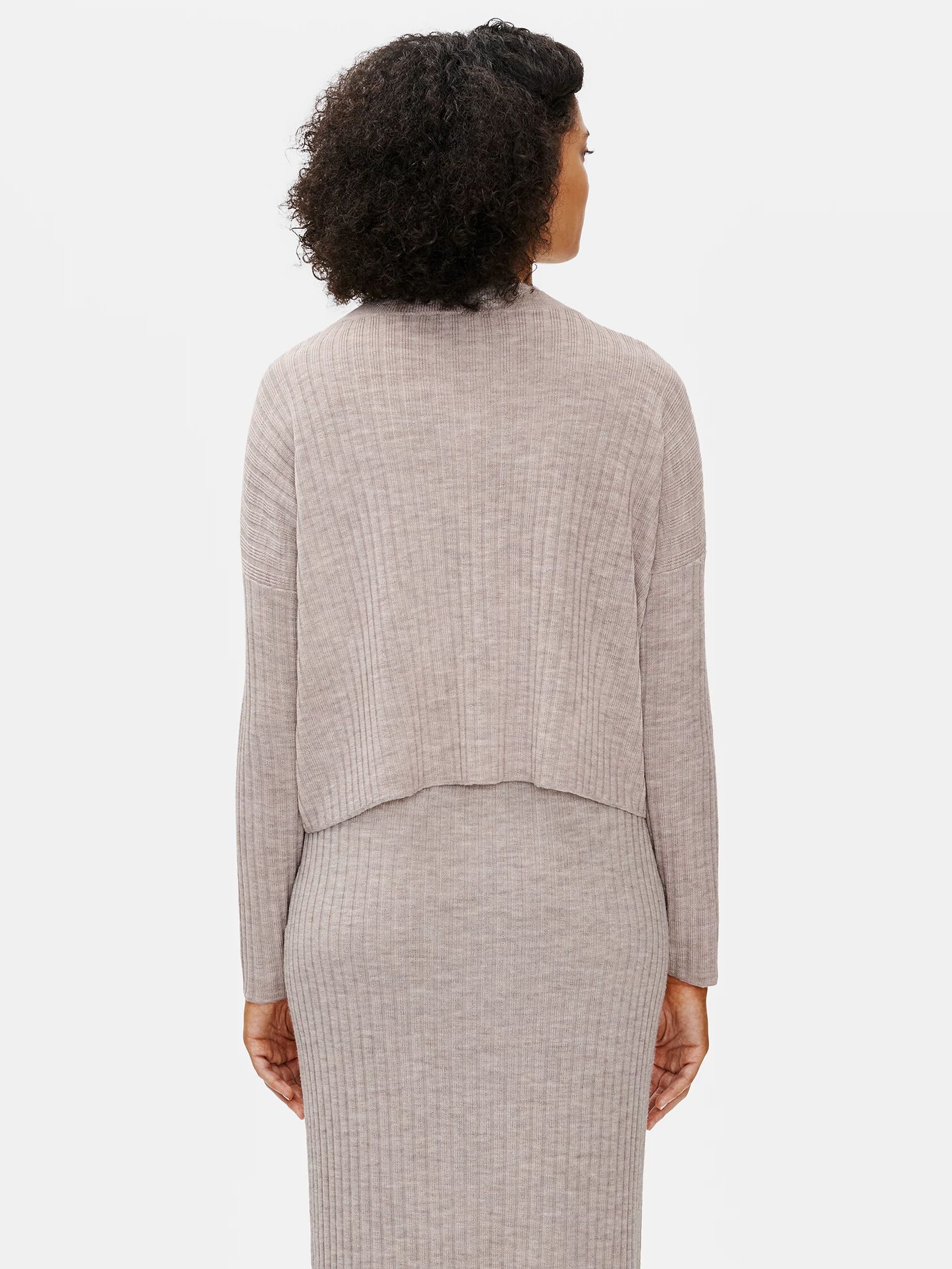 Merino Crew Neck Box-Top in Regenerative Wool