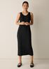 Stretch Jersey Knit Scoop Neck Dress